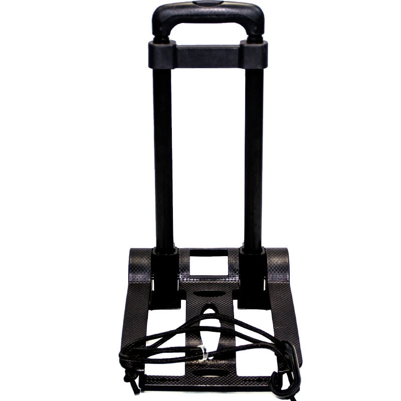 [苏宁自营]勒塔(LETA)承重80斤 便携式折叠拉杆车 行李车购物手拉车小推车小拖车LT-HT681