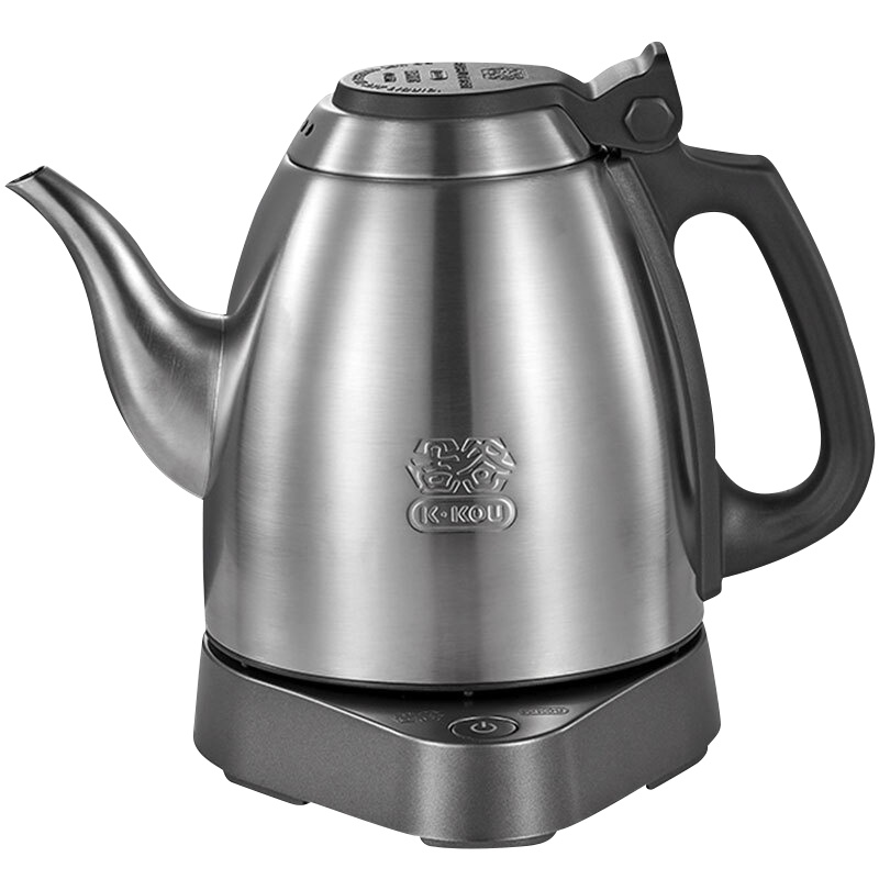 吉谷(K·KOU) TA011 恒温电水壶食品级不锈钢无探头控温电茶壶 1L