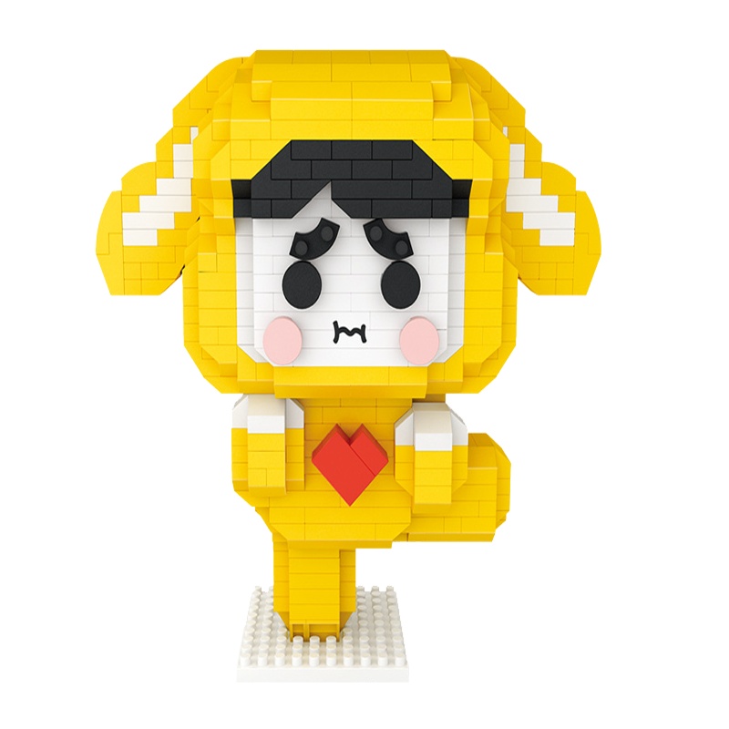 俐智loz小颗粒积木 微钻益智拼装拼插玩具狗狗拼图9237