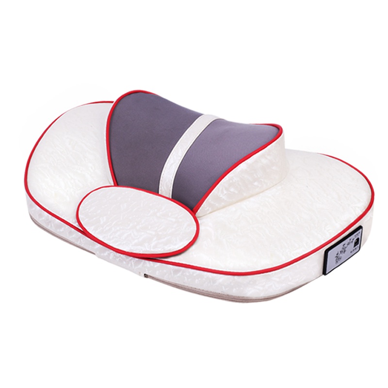 英尔德(YINGERDE)303A 颈椎枕头护颈枕按摩电动加热牵引肩颈仪矫正恒温热敷颈部升降调节过热保护透气网布振动磁疗