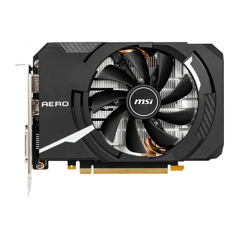 微星（MSI）GeForce GTX 1660 Ti AERO ITX 6G OC 1830MHz GDDR6 电脑独立电竞游戏显卡 ITX小卡