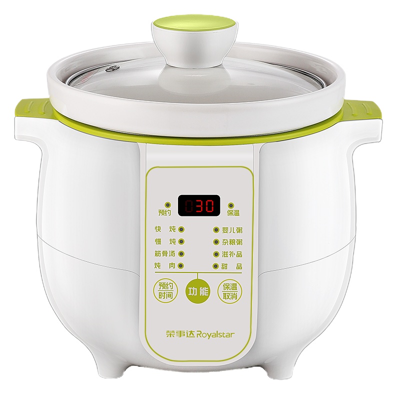 荣事达(Royalstar)RDG-S15G微电脑电炖煲煲汤锅炖汤锅 煮粥锅 燕窝炖盅 微电脑控制