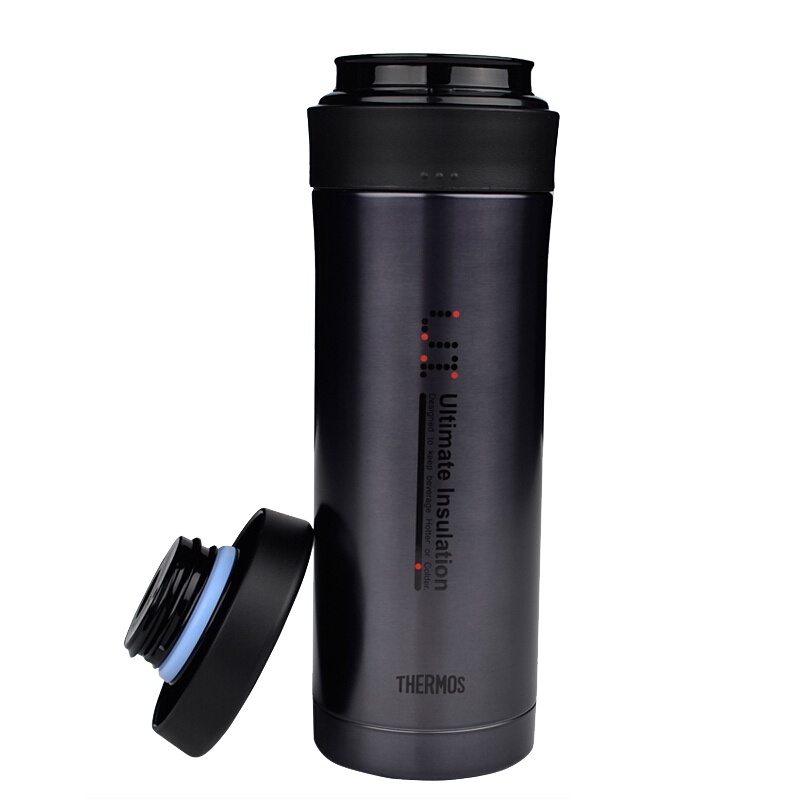 膳魔师(THERM0S) 保温杯不锈钢带茶隔水杯子商务办公男女士水杯子JMK-500