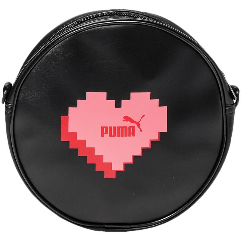 【自营】PUMA彪马女包运动包复古圆形休闲双肩包076960