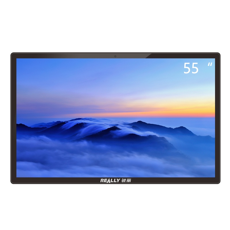锐丽(Really)55BG01 壁挂式广告机触控一体机触摸广告屏液晶显示器安卓网络分屏播放器 55英寸