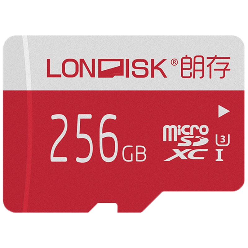 朗存 正品原装 手机内存卡 256GB U3 用于行车记录仪 相机存储卡 定位手表 手机