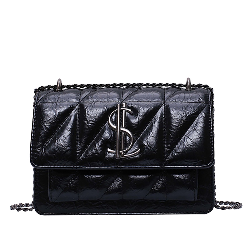 包包女2020春季新款潮韩版百搭单肩斜挎包时尚链条小方包