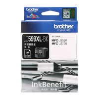 兄弟(brother)原装墨盒 LC599XLBX LC595XLCMY 黑色(适用于MFC-J3520)