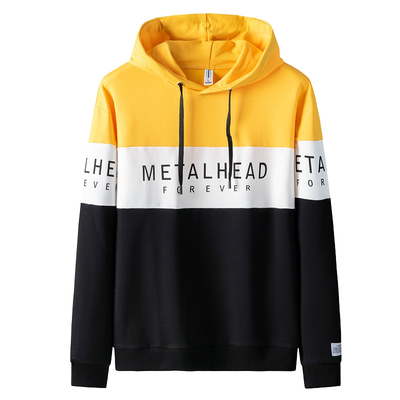 庄吉2019年秋季套头连帽卫衣男士长袖T恤韩版ins潮流学生宽松青少年外套帽衫JU-MYY-W305