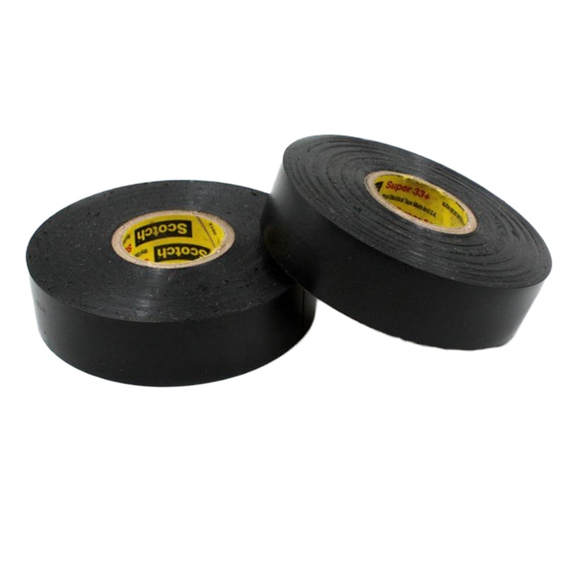 3M 电工胶带 33+ 绝缘胶布 黑色 防水PVC电工胶带 33+单个装