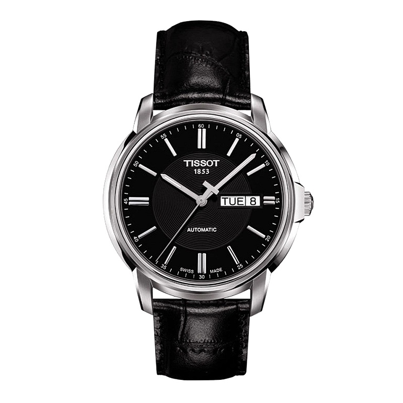 Tissot天梭恒意系列皮带男士自动机械表T065.430.16.051.00