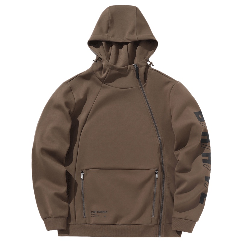 李宁 溯系列 男款运动卫衣AWDNC71开衫连帽