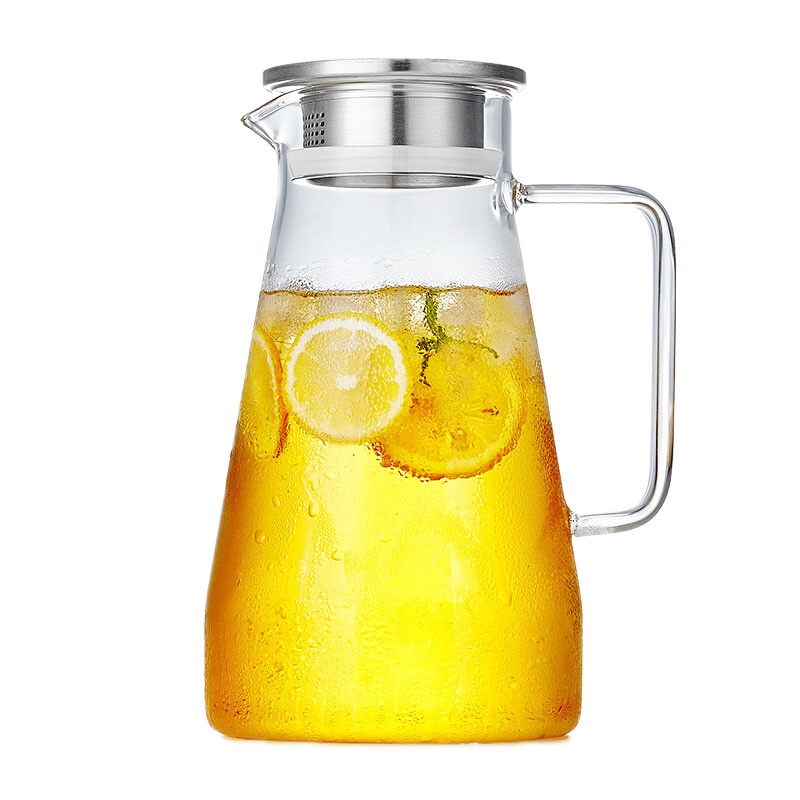 耐热玻璃冷水壶扎壶大容量家用凉白开水壶防爆果汁壶泡茶壶杯套装