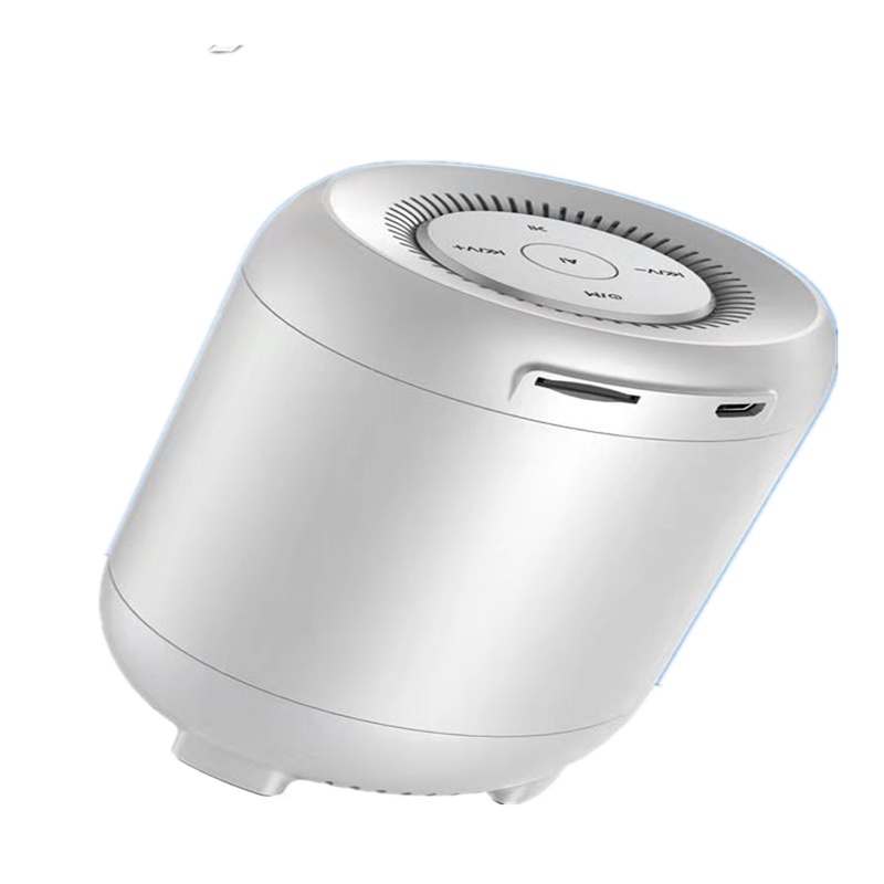 智能AI无线蓝牙音箱内置小度助手沃野Q33迷你小音响插卡大音量 AI智能版白