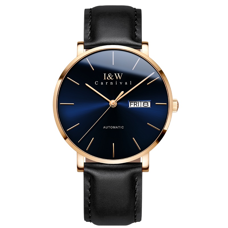 瑞士爱沃驰IW手表 男士全自动机械表 时尚商务 男表 进口机芯休闲百搭防水腕表新款