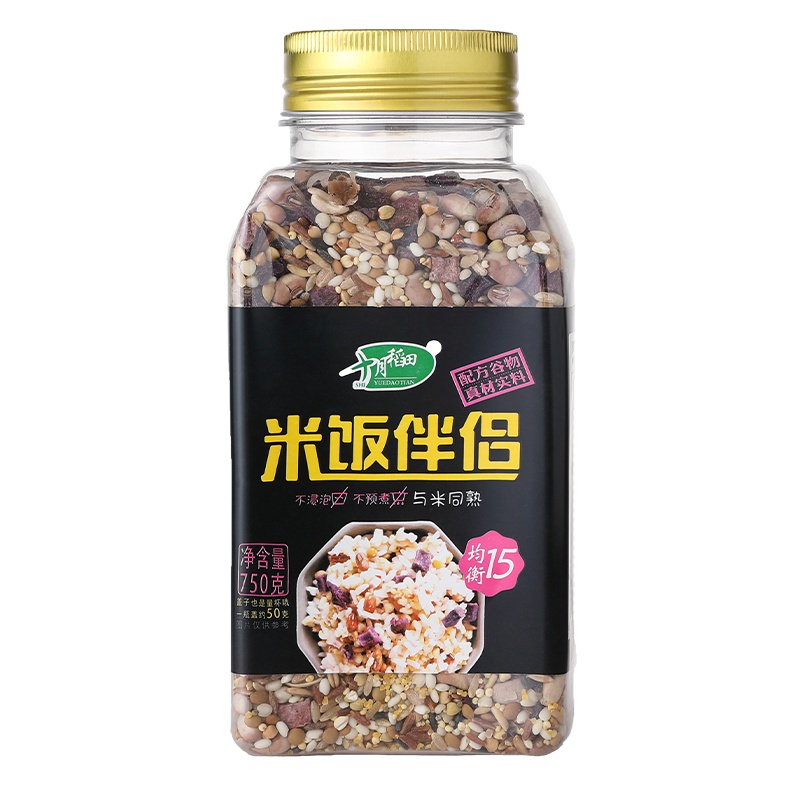 十月稻田 米饭伴侣15种五谷杂粮均衡型750g