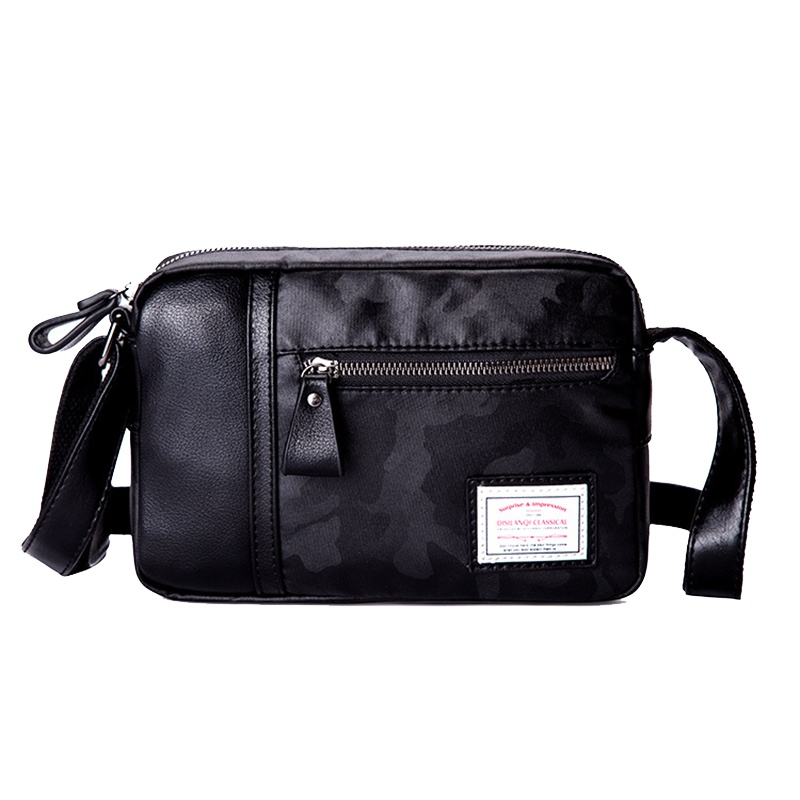 古思奇GSQ新款单肩包防泼水邮差包斜挎包潮包男包