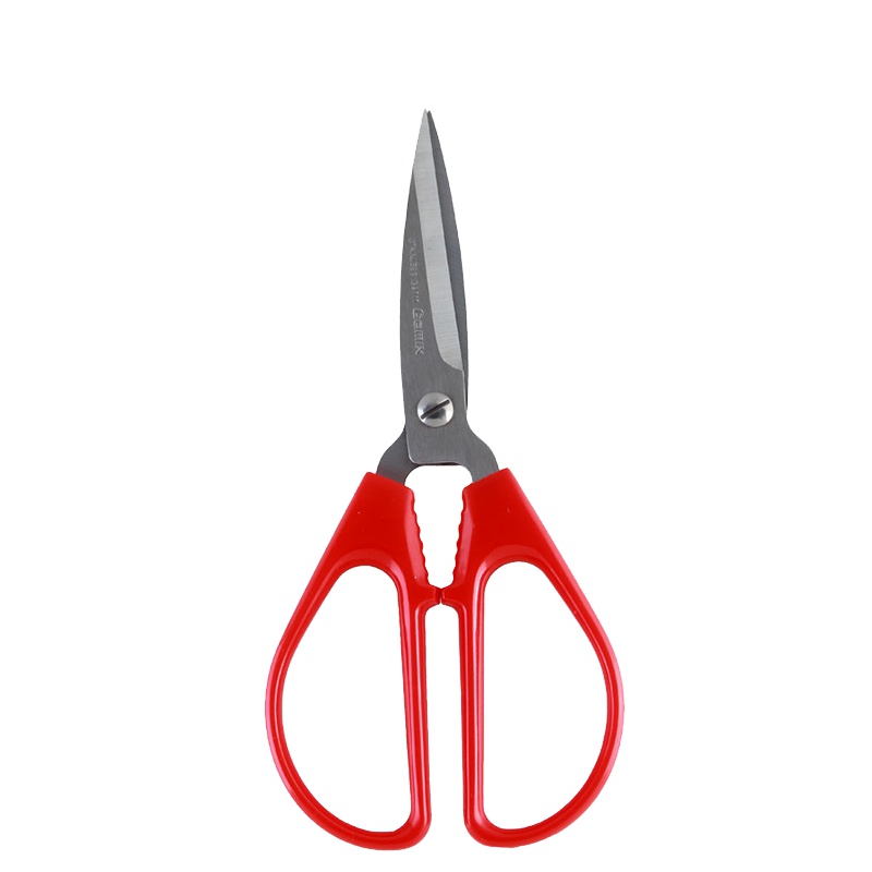 齐心 COMIX B2711 172mm不锈钢民用剪刀 红