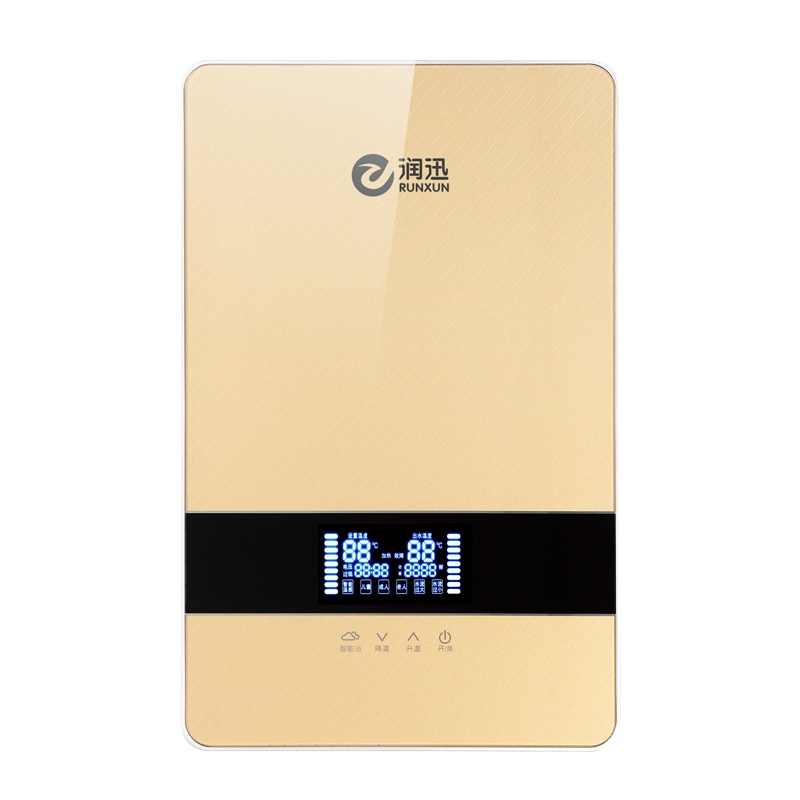 润迅即热式电热水器式恒温淋浴洗澡机快速热直热小型家用卫生间壁挂式K28