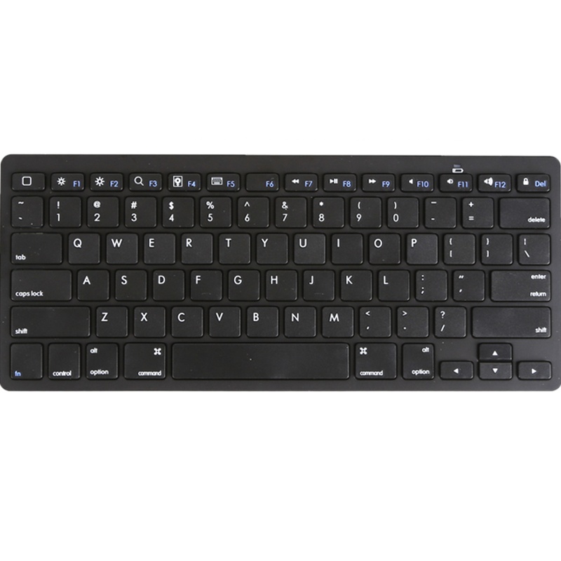 吉选(GESOBYTE)BK78蓝牙键盘 办公键盘 商务键盘 78键 超薄 surface ipad 手机 平板 黑