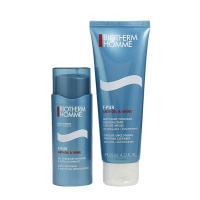 [保税发货]Biotherm/碧欧泉男士洁颜膏及保湿乳2件套装125ml+50ml