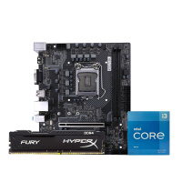 七彩虹H510M-D M.2 V20主板+英特尔i3-10105F CPU +Fury2666 8G内存 主板套装