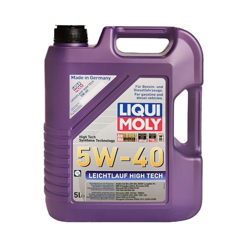力魔(LIQUI MOLY) 德国进口力魔魔法基因合成机油5W40