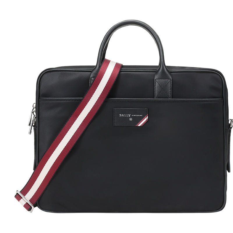 BALLY 巴利 男士 织物手提单肩斜挎包公文包商务包 FALDY