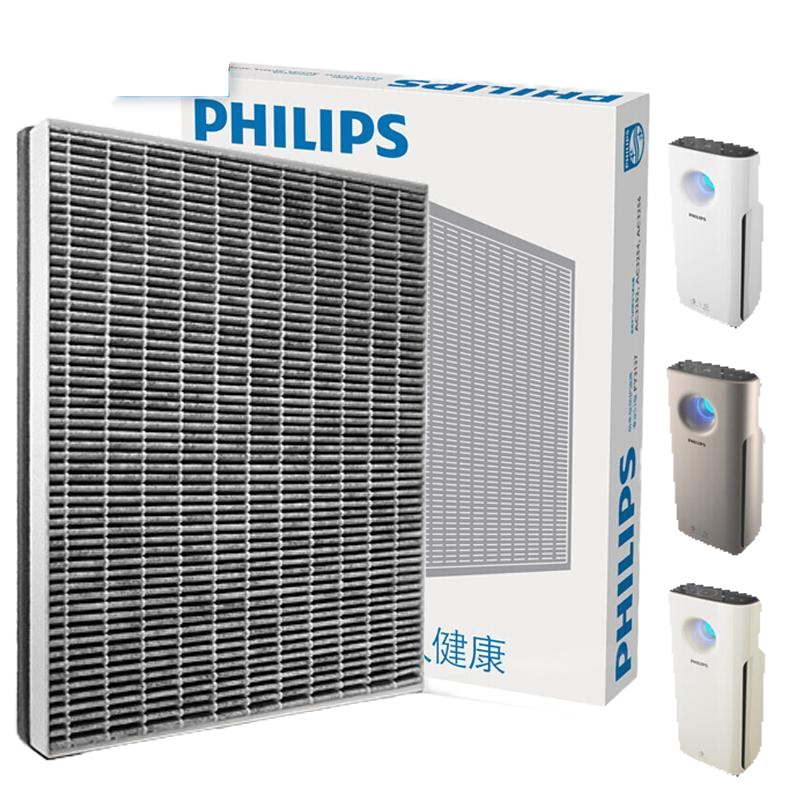 飞利浦(Philips)空气净化器过滤网 原装配件复合滤网滤芯AC4138 适配 FY3137配AC3252AC3254