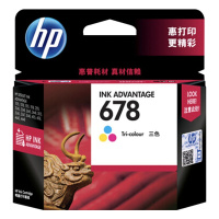 惠普678墨盒 HP678墨盒 彩色 HP DeskJet 2515/3515墨盒