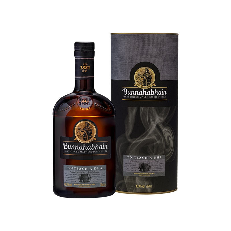 布纳哈本泥煤续曲单一麦芽苏格兰Whisky威士忌700ML