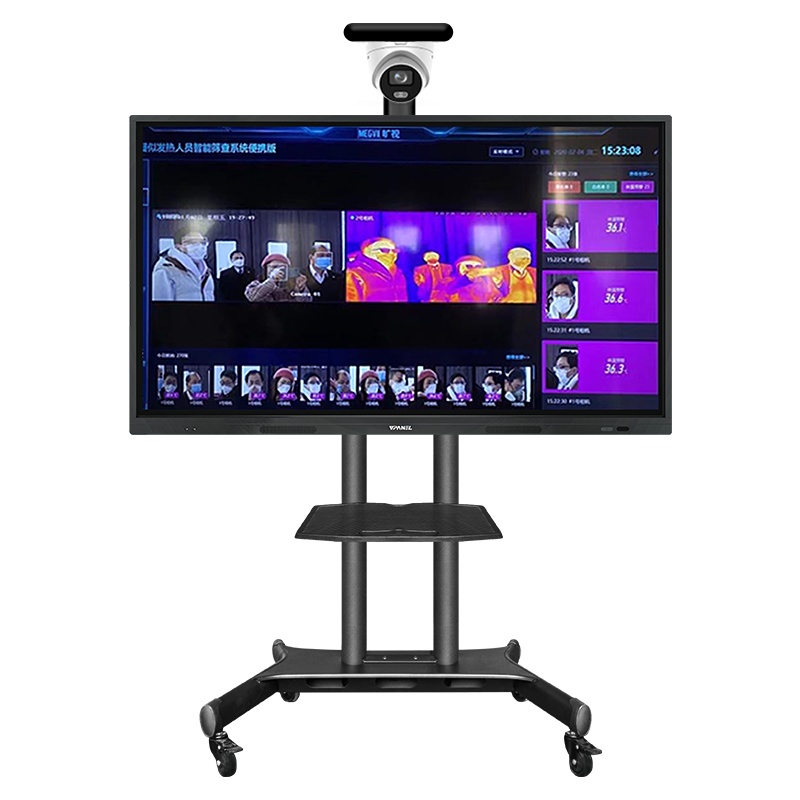 VPANEL S55R20 威屏 55寸 会议平板 触摸一体机 双系统非接触式人体电子红外测温大屏方案标配版