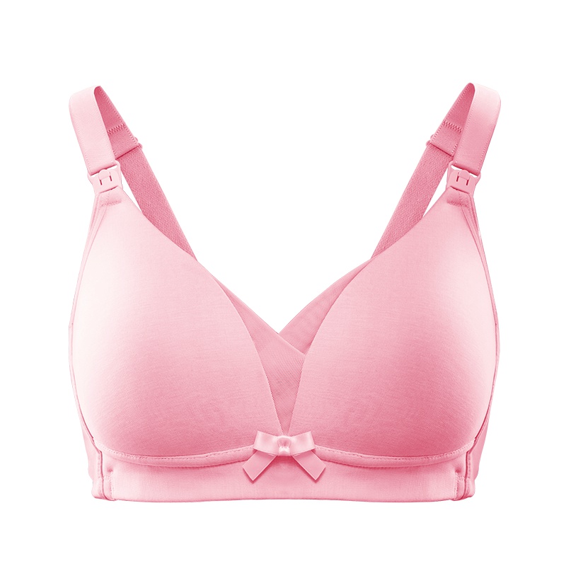 子初 绵柔哺乳文胸怀孕期纯棉无钢圈产后喂奶专用舒适薄款内衣