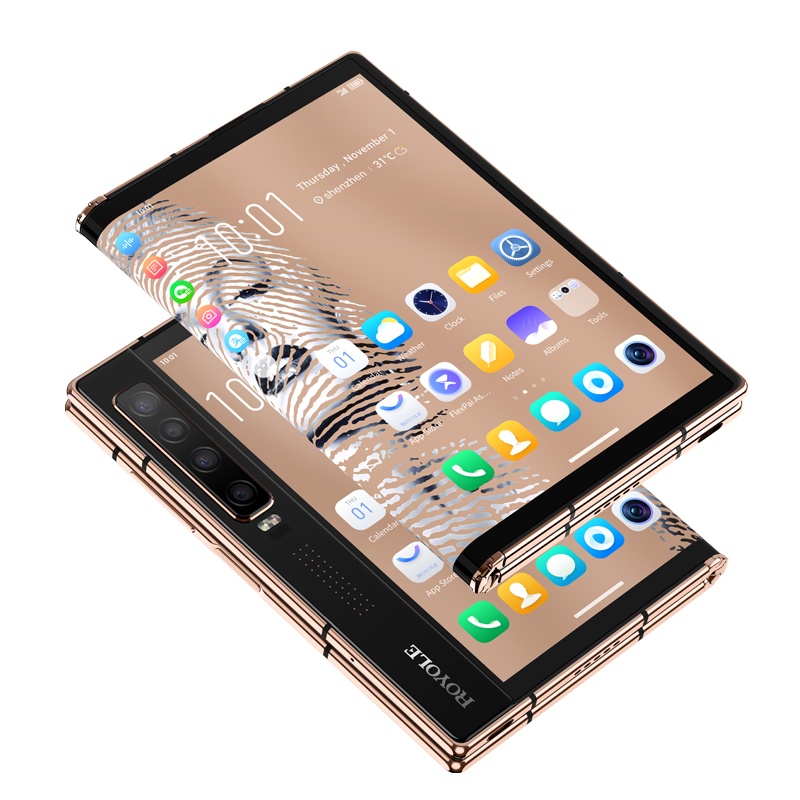柔宇FlexPai 2 5G折叠屏 8GB+256GB 晨曦金