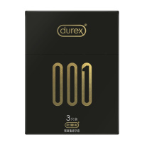 杜蕾斯(Durex) 避孕套 001-3只+超薄3只 超薄款 安全套套 男用成人情趣计生用品byt
