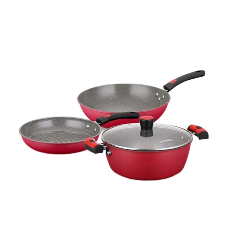 "康佳爱丁堡陶晶锅具四件套KZ-G19T "单位:套