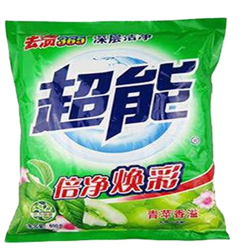 [苏宁小店]600g超能去渍365洗衣粉飘香(无磷)