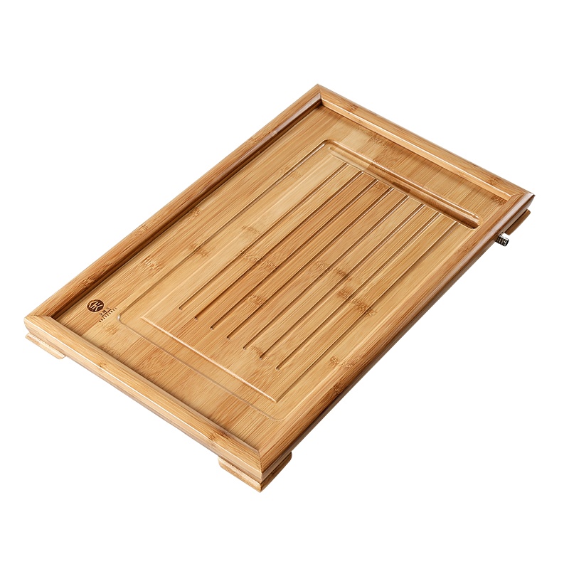 金镶玉 茶盘茶托功夫茶具茶道竹木茶盘茶海托盘茶托竹木大平板