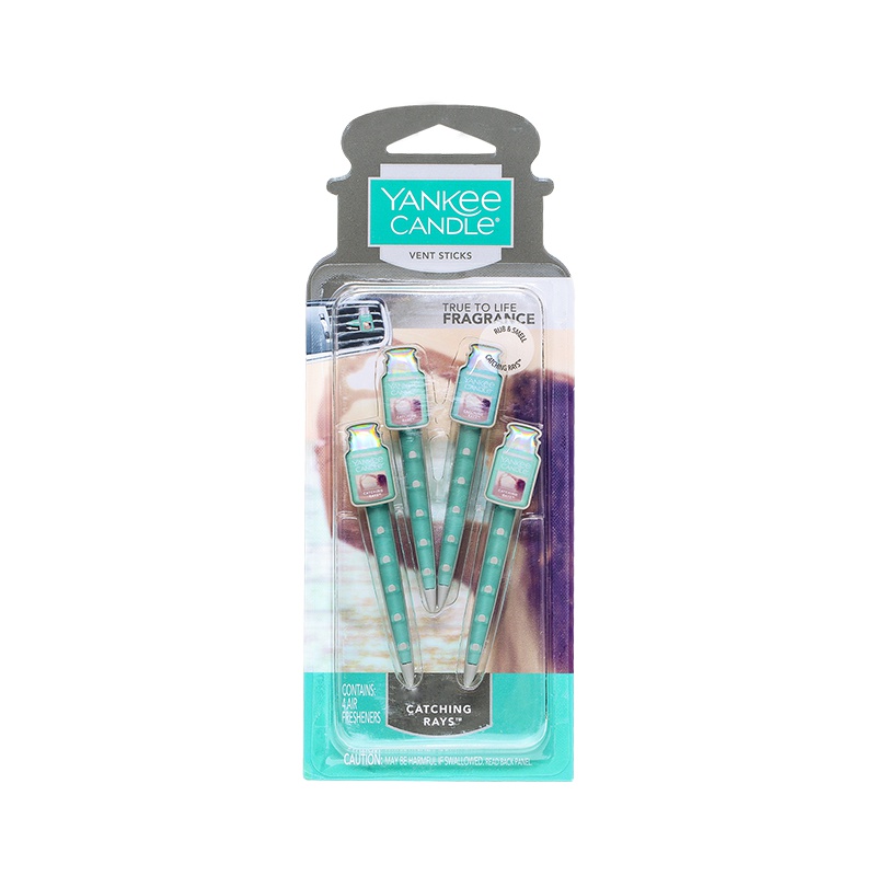 yankee candle扬基进口汽车出风口香氛香水夹车载香薰车内芳香夹魅力光芒 净重29g