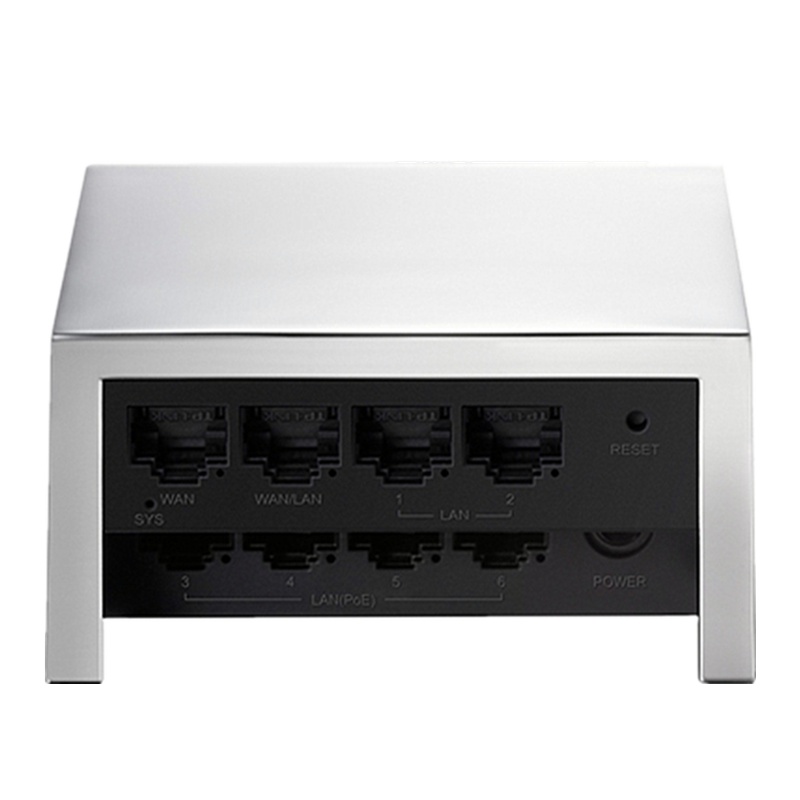 TP-LINK TL-R488GPQ-AC 8口PoE·AC一体化嵌入弱电箱模块智能家居全千兆路由器