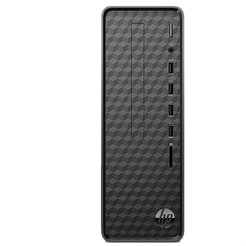 惠普/HP 小欧S01新款 G6400双核/8G/256G SSD/Wifi/键鼠/Win10/注册5年联保/带串口/pF122ecn 商务办公家用娱乐网课纤小型电脑台式电脑定制