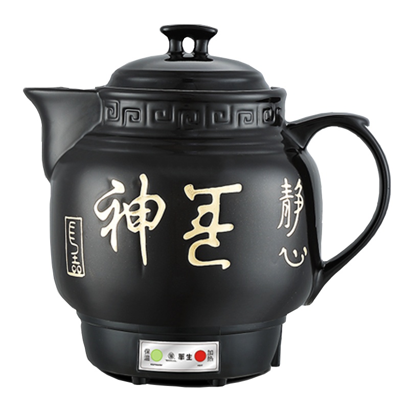 华生（washon）煎药壶养生壶5L电子煎药陶瓷中药壶壶熬药锅药膳中药煲家用中药锅熬药罐电砂锅