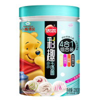 思念彩趣小小玉汤圆组合装维尼版280g (黑芝麻、草莓、玫瑰花、抹茶红豆)速冻汤圆 冷冻食品 元宵节