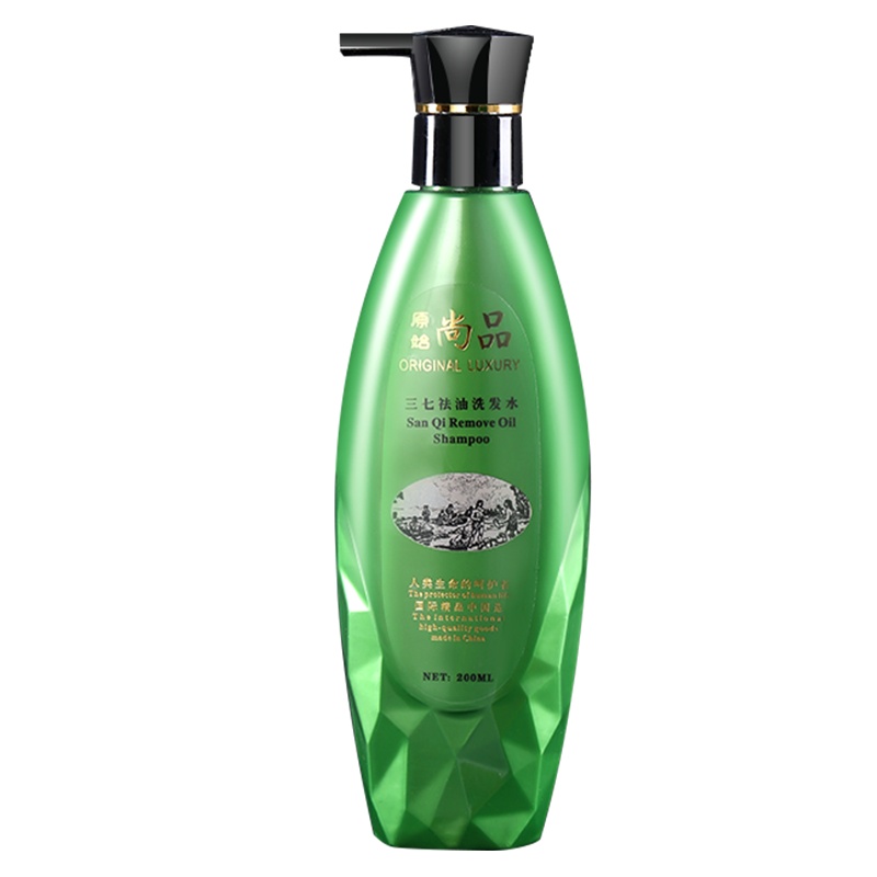 原始尚品 无硅油三七祛油洗发水控油止痒深层修护200ML洗发露