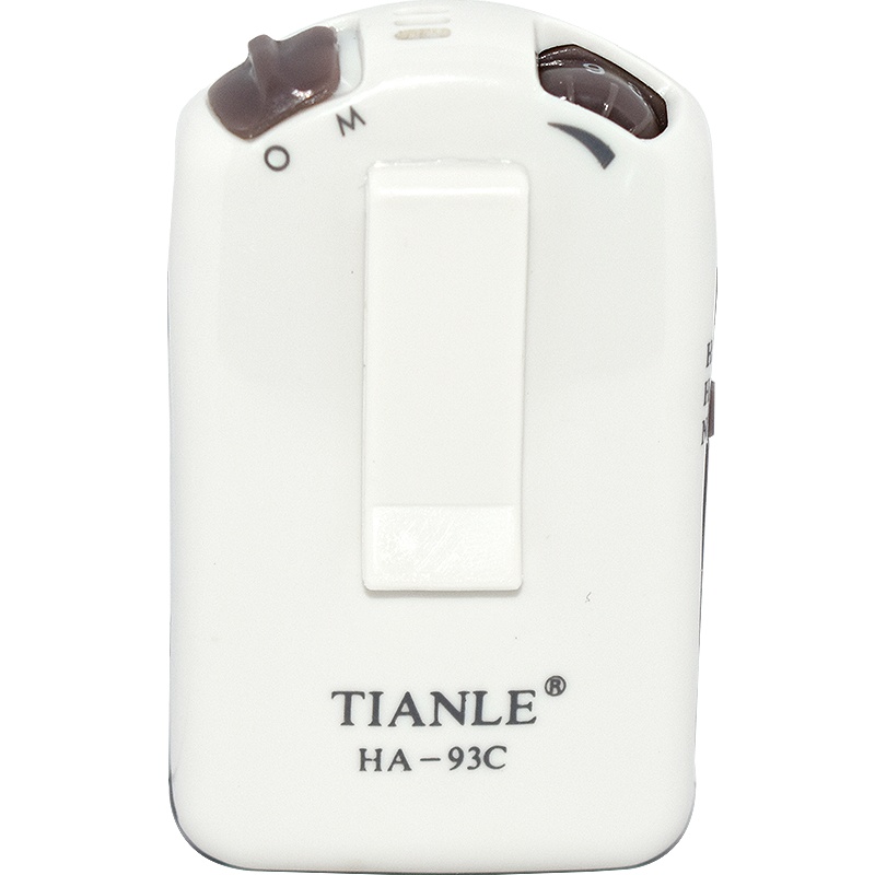 天乐HA-93C型盒式助听器老年人中重度耳聋大功率耳聋机盒式单耳助听器