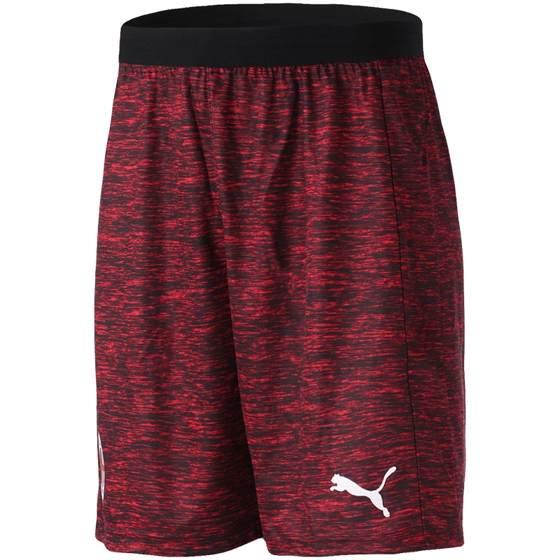 PUMA彪马运动服男装AC米兰系列运动短裤75444205 L 75444205红混色+彪马白