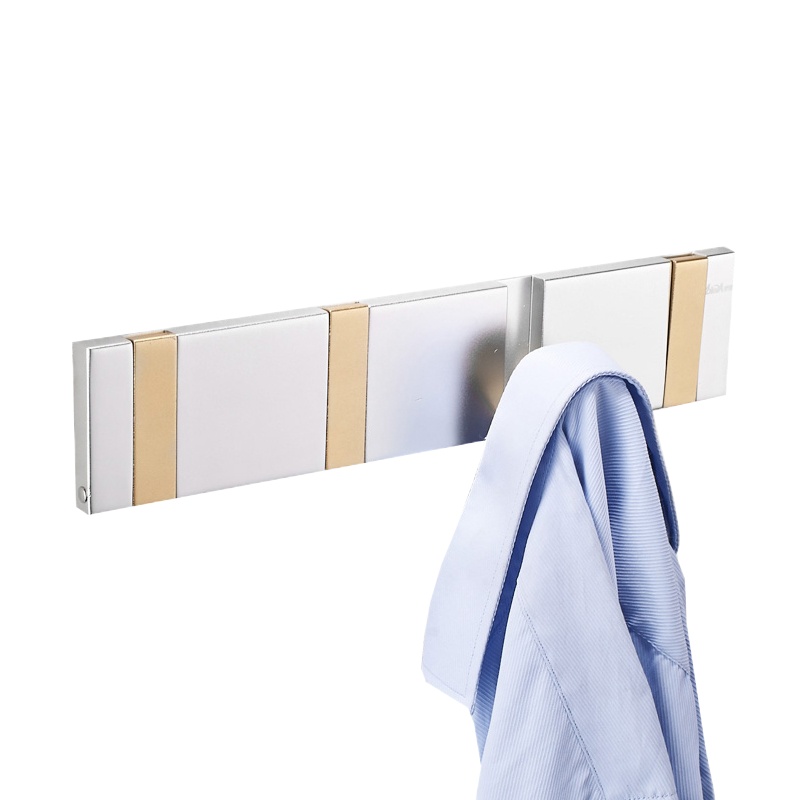 折叠6009A挂衣钩 太空铝排钩