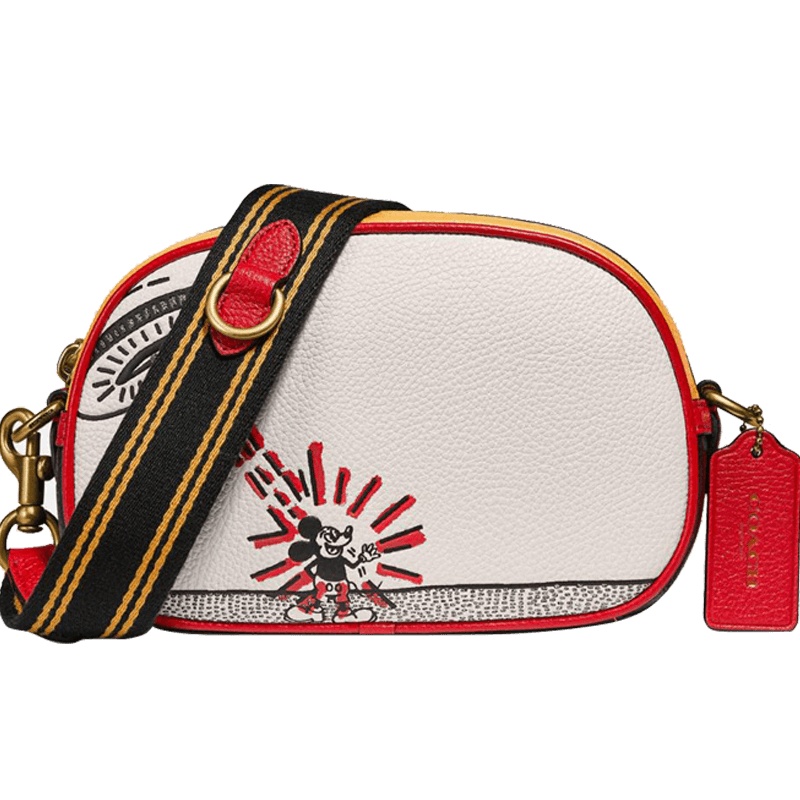 预售 COACH\蔻驰 Micky 相机包 单肩包 斜挎包 米奇粒面皮6450