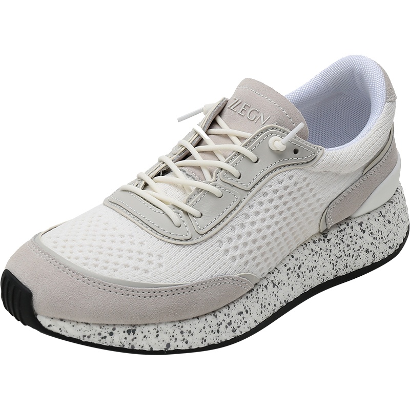 杰尼亚 Z ZEGNA 男士 织物配皮Techmerino™ Piuma休闲运动鞋 211 LHCBO A4921X