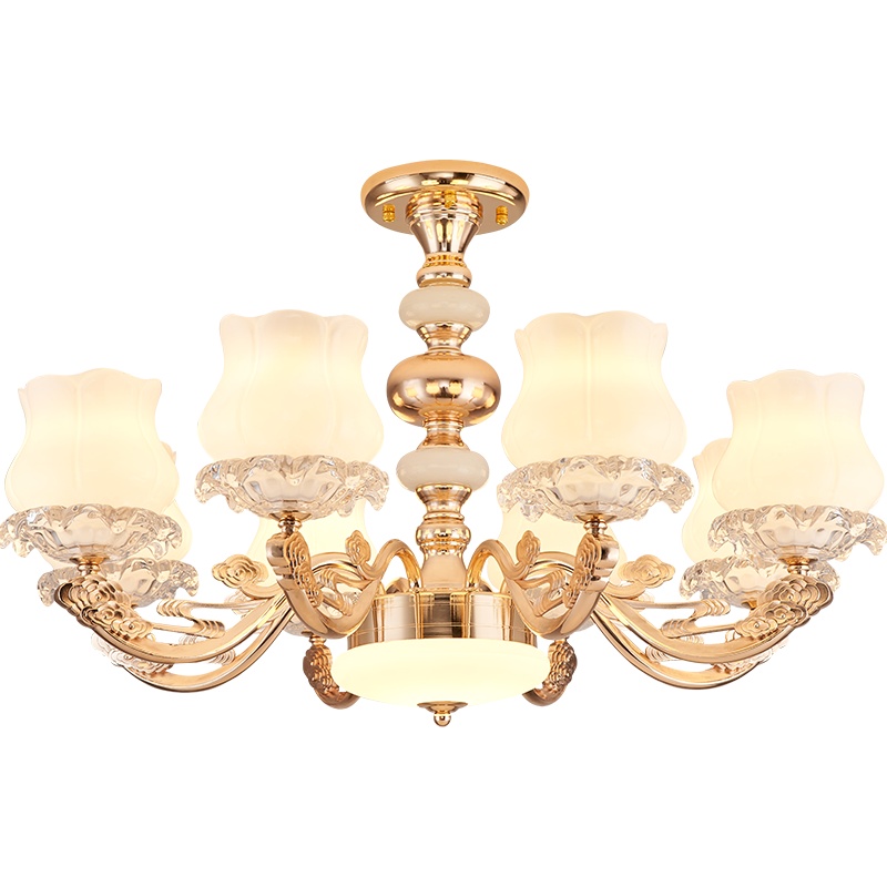 欧式吊灯客厅灯2021年新款奢华大气现代简约简欧卧室大厅餐厅吊灯